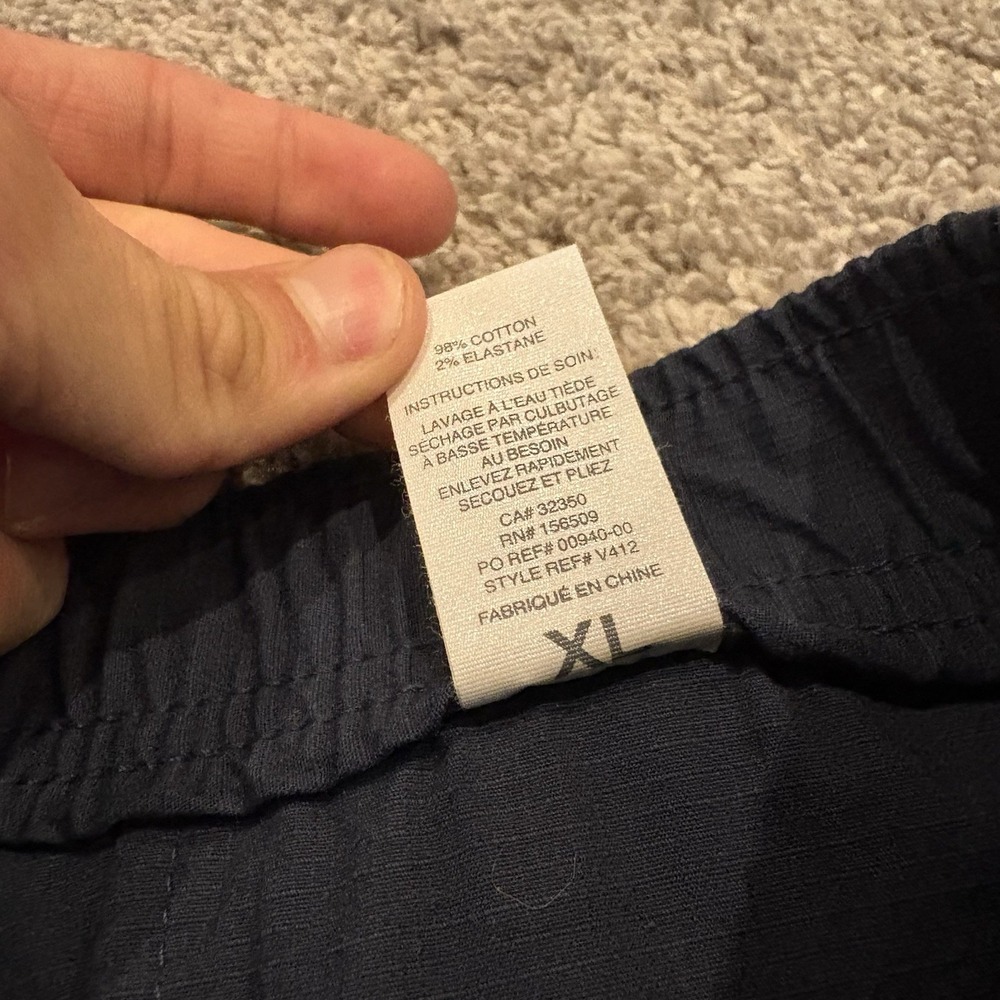 Vuori Pants Men's XL Navy Ripstop Technical Climber Performance Hike Sports V412 - Picture 9 of 11